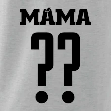 Máma - dres se jménem a číslem