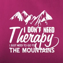 I dont need therapy - Mountains - Nepotřebuji terapii - Hory I dont need therapy - Mountains - Nepotřebuji terapii - Hory