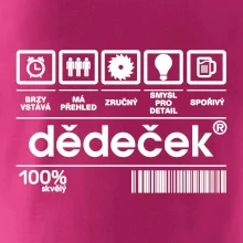 Čárový kód dědeček