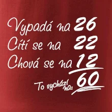 Vypadá, cítí se, chová se - 60 let