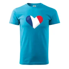 Francouzská vlajka srdce