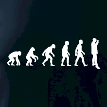 Evoluce vína muž Evoluce vína muž