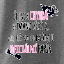 Že jsem chytrá se dávno vědělo