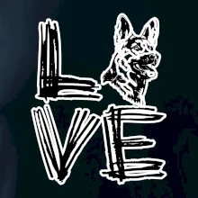 Německý ovčák love