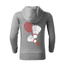 Badminton - pálka a košík