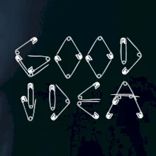 Good Idea nápis zavírací špendlík