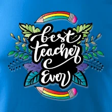 Barevné tužky best teacher ever