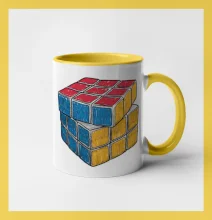 Rubikova kostka kreslená