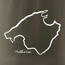 Mallorca - obrys ostrova