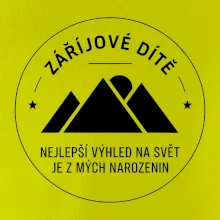 Zářijové dítě. Nejlepší výhled na svět je z mých narozenin