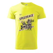 Speedrace motrcycle half mile