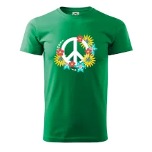 Peace symbol abstraktní