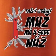 Každý správný muž, má u sebe nůž