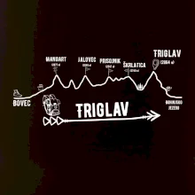 Profil Triglav  Bovec - Bohinjské jezero
