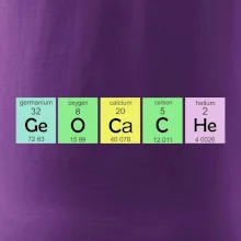 Geocache - periodická tabulka
