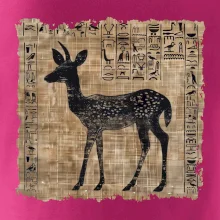 Egyptské hieroglyfy srnka Egyptské hieroglyfy srnka
