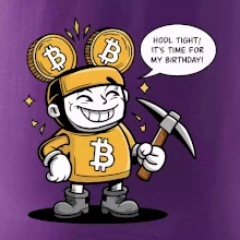 Hodl tight, it's time for my birthday!