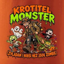 Unavený krotitel monster venčí malé příšerky