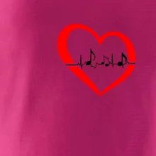 Moje srdce bije pro hudbu - srdce malé