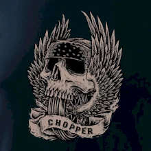 Chopper kolo křídla