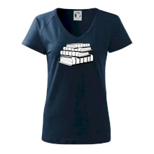 Knihy černobílé na sobě