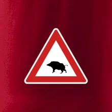Dopravní značka - Pozor divočák