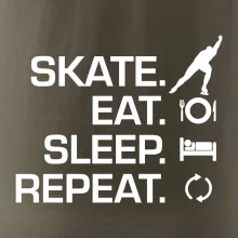 Eat sleep skate - lední bruslení