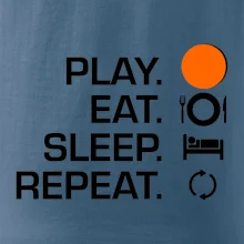 Hokejbal - Play eat sleep repeat