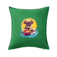 Mops na vodním skútru