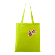 Folklor na prsu veverka