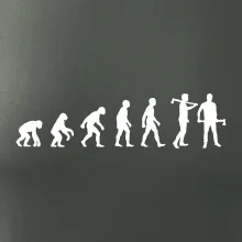 Evoluce dřevorubec - sekera