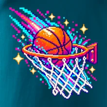 Pixel art basketbalový koš