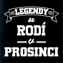 Legendy se rodí v prosinci
