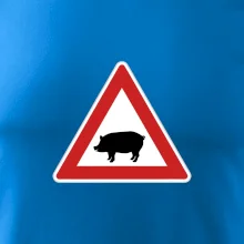 Dopravní značka - Pozor prase domácí