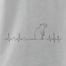 EKG křivka kapybara