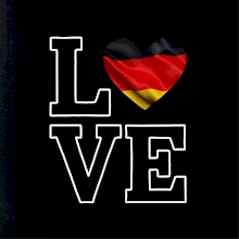 Love Německá vlajka