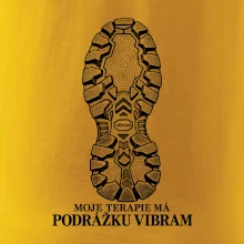 Moje terapie má podrážku Vibram