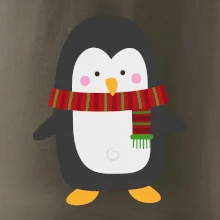 Tučňák se šálou