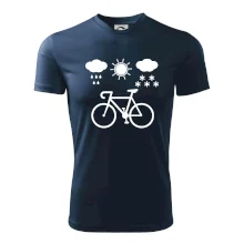 Cyklista za každého počasí