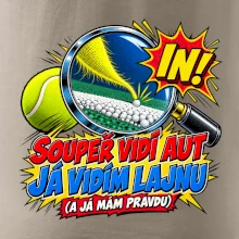 Soupeř vidí aut já vidím lajnu