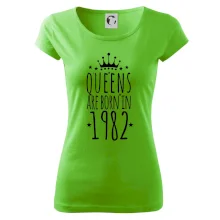 Queens are born in 1982 Queens are born in 1982