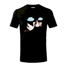 Čáp čekáme miminko - holka