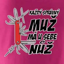 Každý správný muž, má u sebe nůž