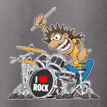 I love rock bubeník