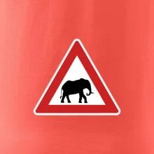 Dopravní značka - Pozor slon