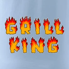 Grill King ohnivý nápis