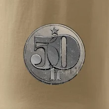 Padesátník Československý - BEZ NÁPISU