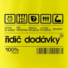 Čárový kód - řidič dodávky