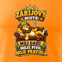 Záříjový mistr -  můj gauč, moje pivo, moje pravidla
