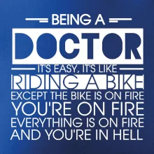 Being a doctor - bike
